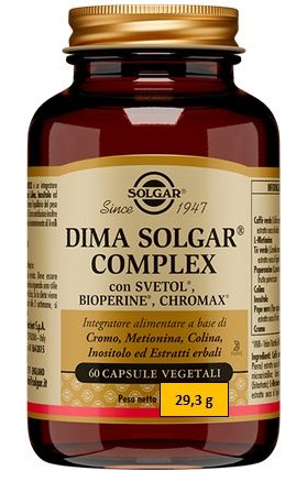 DIMA SOLGAR COMPLEX 60 CAPSULE VEGETALI - Newepa Srl