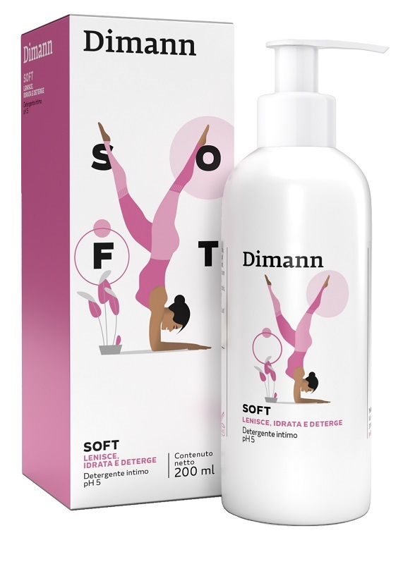 DIMANN SOFT DETERGENTE INTIMO PH 5 200 ML - Newepa Srl