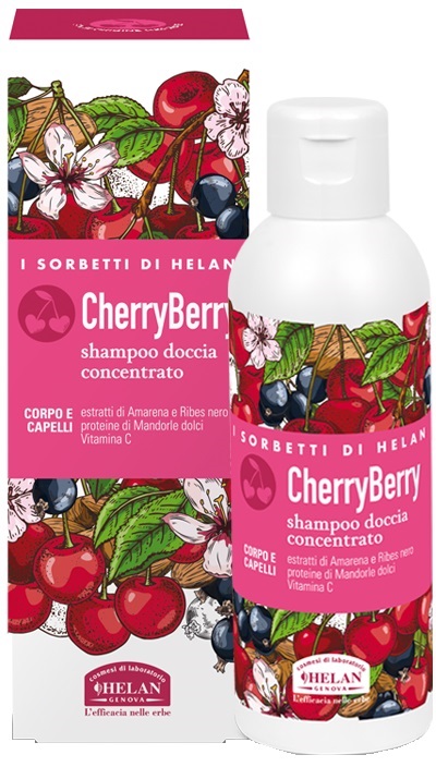 I SORBETTI DI HELAN CHERRYBERRY SHAMPOO DOCCIA CONCENTRATO 150 ML - Newepa Srl