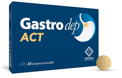 GASTRODEP ACT 24 COMPRESSE MASTICABILI - Newepa Srl