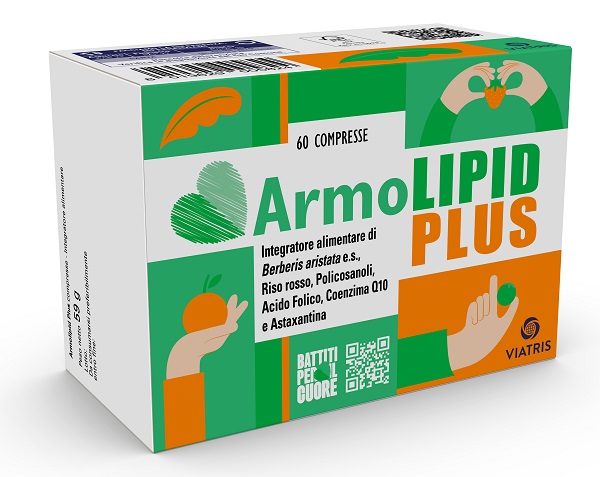 ARMOLIPID PLUS 60 COMPRESSE EDIZIONE LIMITATA BATTITI PER IL CUORE 2024 - Newepa Srl