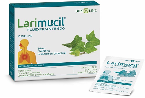 LARIMUCIL FLUIDIFICANTE 600 10 BUSTINE - Newepa Srl