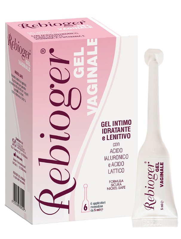 REBIOGER GEL VAGINALE 6 APPLICATORI MONODOSE DA 5 ML - Newepa Srl