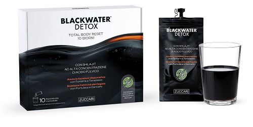 BLACK WATER DETOX 10 BUSTE DA 20 ML - Newepa Srl