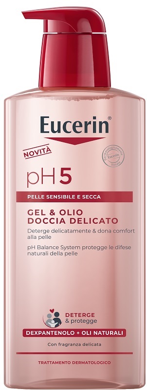 EUCERIN GEL & OLIO DOCCIA DELICATO 400 ML - Newepa Srl