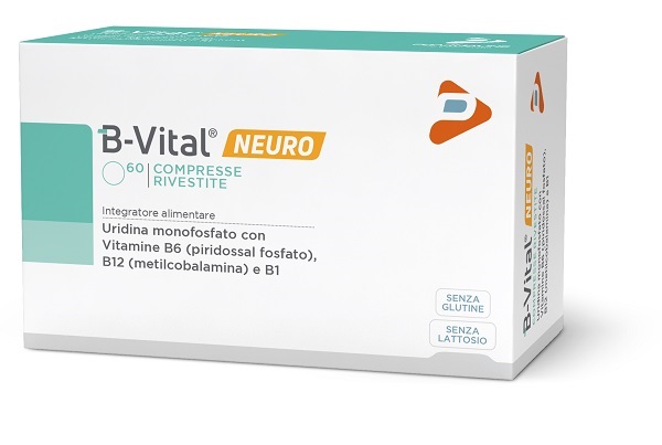 B-VITAL NEURO 60 COMPRESSE RIVESTITE DA 600 MG - Newepa Srl