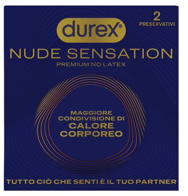 PRESERVATIVO DUREX NUDE SENSATION 2 PEZZI - Newepa Srl