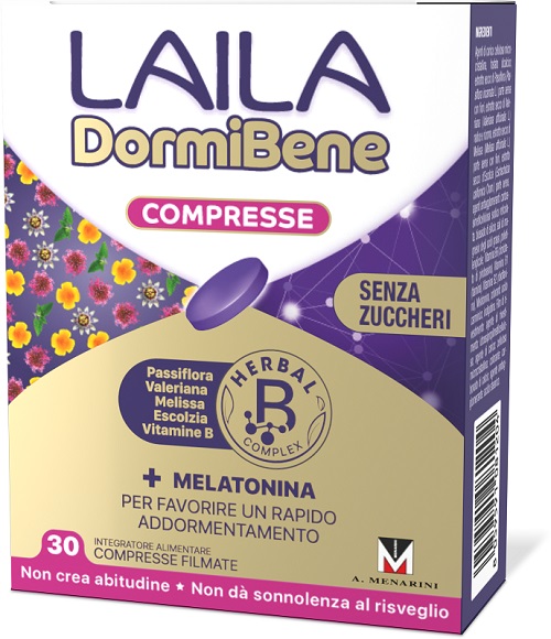 LAILA DORMIBENE 30 COMPRESSE - Newepa Srl