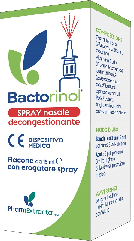 BACTORINOL SPRAY NASALE 15 ML - Newepa Srl