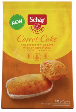 SCHAR CARROT CAKE 200 G - Newepa Srl
