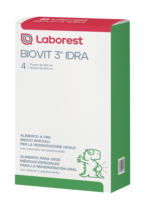BIOVIT 3 IDRA 4 PEZZI DA 200 ML - Newepa Srl
