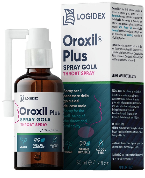 OROXIL PLUS SPRAY GOLA CAVO ORALE 50 ML - Newepa Srl