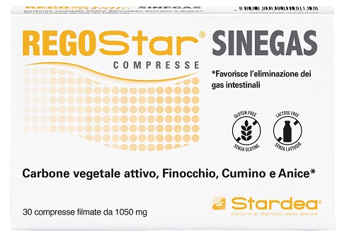 REGOSTAR SINEGAS 30 COMPRESSE FILMATE - Newepa Srl