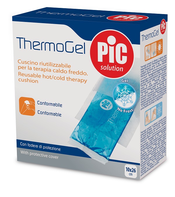 CUSCINO THERMOGEL 10X26 CM TERAPIA CALDO FREDDO CON FODERA ITC - Newepa Srl