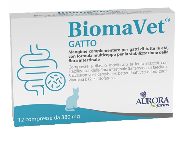 BIOMAVET GATTO 380MG 12 COMPRESSE - Newepa Srl