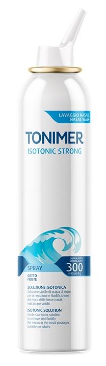 TONIMER ISOTONIC STRONG SPRAY 200 ML OSMOLALITA' 300 MOSM/KG - Newepa Srl