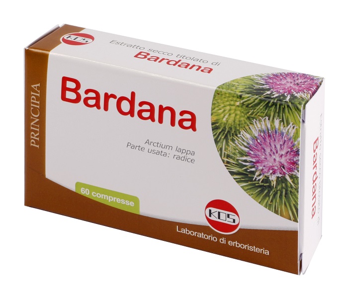 BARDANA ESTRATTO SECCO TITOLATO AL 20% DI INULINA 60 COMPRESSE - Newepa Srl