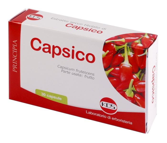 CAPSICO ESTRATTO SECCO 30 CAPSULE - Newepa Srl