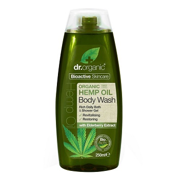 DR ORGANIC HEMP OIL OLIO DI CANAPA BODY WASH DETERGENTE CORPO 250 ML - Newepa Srl