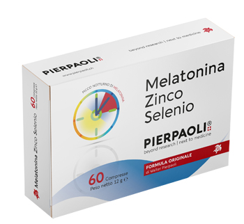 MELATONINA ZINCO SELENIO PIERPAOLI 60 COMPRESSE - Newepa Srl