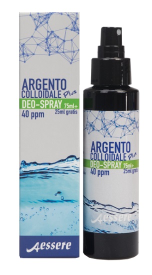 ARGENTO COLLOIDALE PLUS DEODORANTE SPRAY 75 ML + 25 ML - Newepa Srl