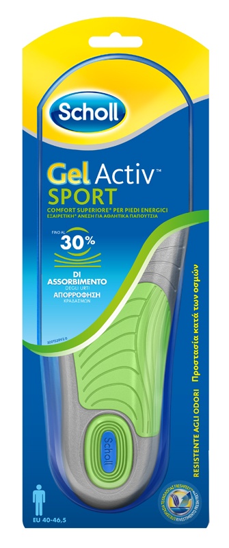 SCHOLL GEL ACTIV SPORT UOMO - Newepa Srl