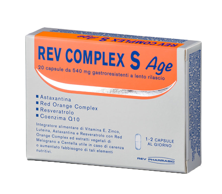 REV COMPLEX S AGE 20 CAPSULE - Newepa Srl