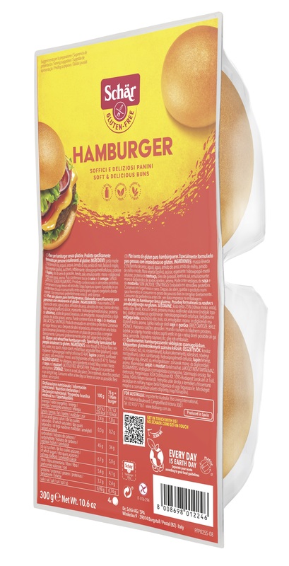 SCHAR HAMBURGER SENZA LATTOSIO 300 G - Newepa Srl