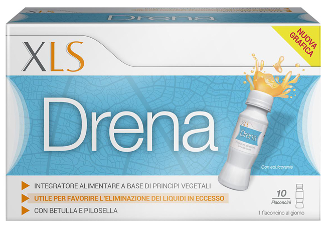 XLS DRENA 10 FLACONCINI X 10 ML - Newepa Srl