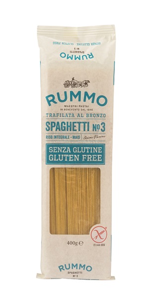 RUMMO SPAGHETTI N3 DI RISO INTEGRALE E MAIS 400 G - Newepa Srl