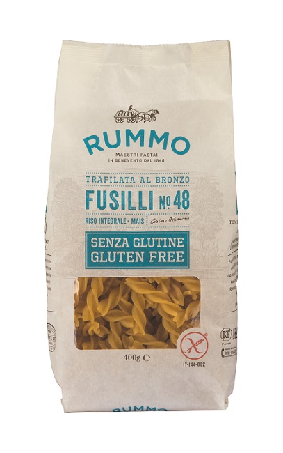 RUMMO FUSILLI N48 DI RISO INTEGRALE E MAIS 400 G - Newepa Srl
