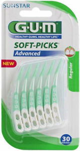 GUM SOFT-PICKS ADVANCED 30 PEZZI - Newepa Srl