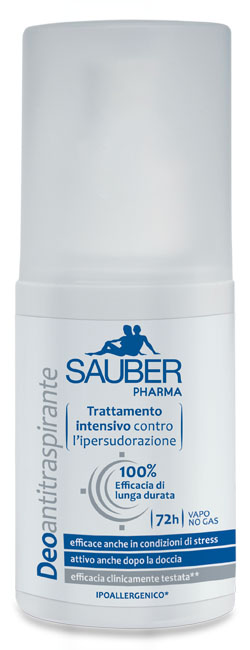 SAUBER ANTITRASPIRANTE 72 ORE VAPO - Newepa Srl