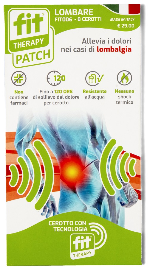 CEROTTO FIT THERAPY LOMBARE 8 PEZZI - Newepa Srl