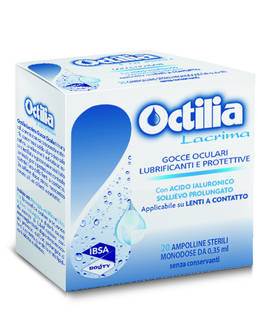 OCTILIA LACRIMA SOLLIEVO PROLUNGATO 20 FLACONCINI MONODOSE 0,35 ML - Newepa Srl