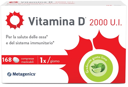 VITAMINA D 2000 UI 168 COMPRESSE MASTICABILI - Newepa Srl
