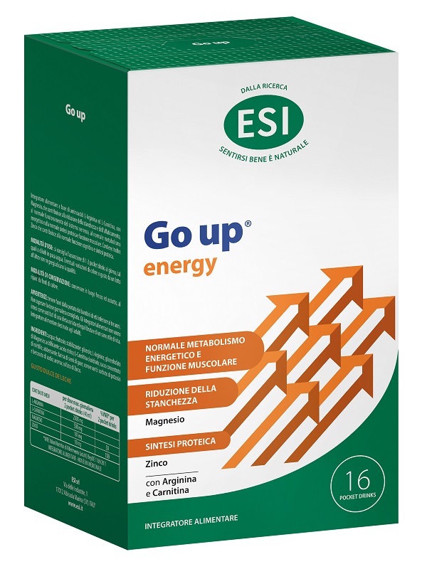 ESI GO UP ENERGY 16 POCKET DRINK DA 20 ML - Newepa Srl
