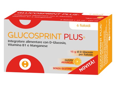 GLUCOSPRINT PLUS ARANCIA 6 FIALOIDI DA 25 ML - Newepa Srl