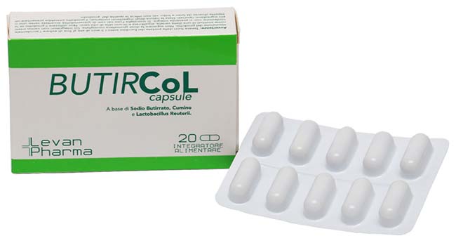 BUTIRCOL 20 CAPSULE - Newepa Srl
