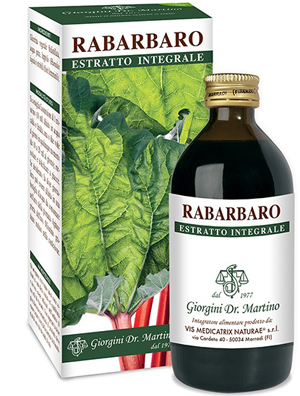 RABARBARO ESTRATTO INTEGRALE 200 ML - Newepa Srl