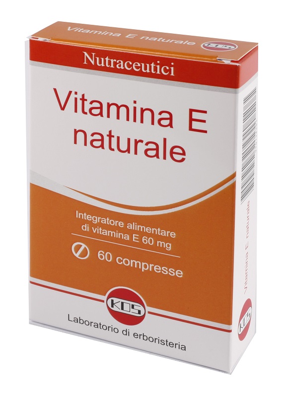 VITAMINA E NATURALE 60 COMPRESSE - Newepa Srl