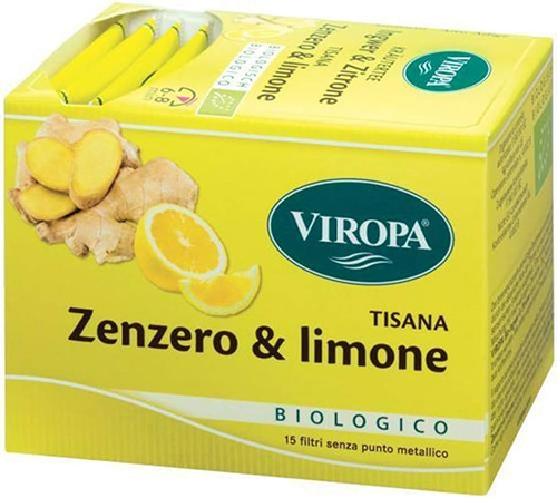 VIROPA ZENZERO&LIMONE BIOLOGICO 15 FILTRI - Newepa Srl