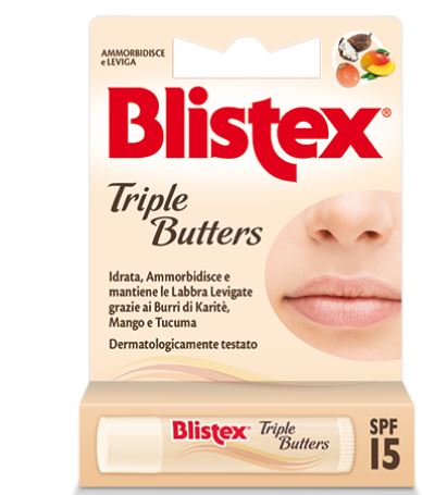 BLISTEX TRIPLE BUTTERS STICK LABBRA - Newepa Srl