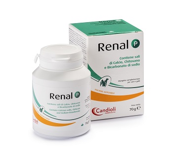 RENAL P MANGIME COMPLEMENTARE PER CANI E GATTI BARATTOLO 70 G - Newepa Srl