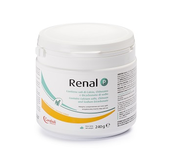 RENAL P MANGIME COMPLEMENTARE PER CANI E GATTI BARATTOLO 240 G - Newepa Srl