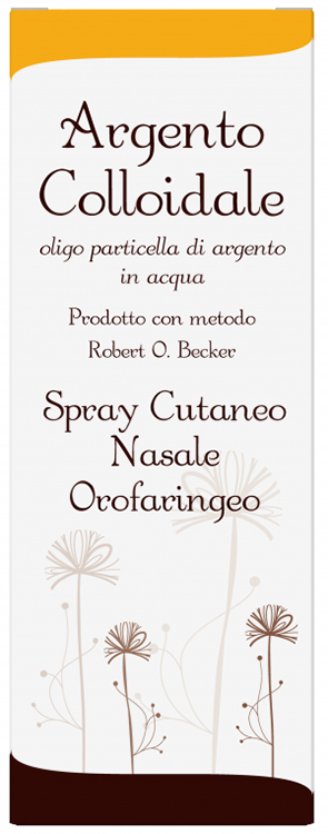 ARGENTO COLLOIDALE IONICO 40 PPM 50 ML SPRAY - Newepa Srl