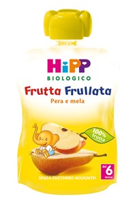 HIPP BIO FRUTTA FRULLATA PERA MELA 90 G - Newepa Srl