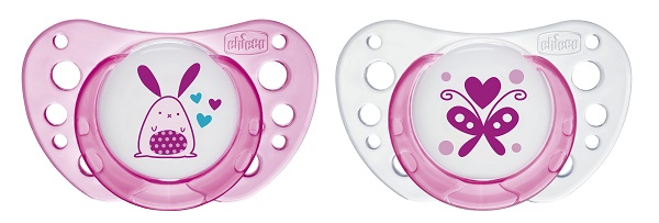 CHICCO SUCCHICCO AIR GIRL CAUCCIU' 0-6 MESI 2 PEZZI - Newepa Srl