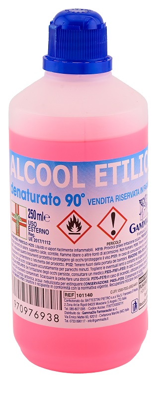 ALCOOL ETILICO DENATURATO 90 GRADI 250 ML - Newepa Srl
