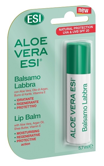 ESI ALOE VERA STICK SPF 20 LABBRA - Newepa Srl